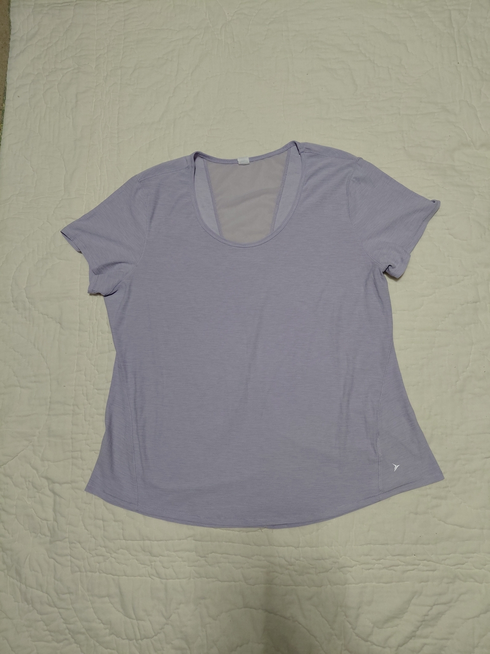 Old Navy Lavender Short Sleeve Scoop Neck Tee - Light Purple